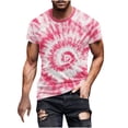 thumbnail image 1 of Mens Camisas de Manga Corta Rayas Zip-Up Solapa Deportes Top, Casual Camisa de Manga Corta para Hombres, 1 of 5