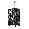 thumbnail image 3 of Multi-Size Suitcase Protective Cover Full Range Double Stitching Invisible Zipper For Travel Business Black Background Of Cactus Small, 3 of 8