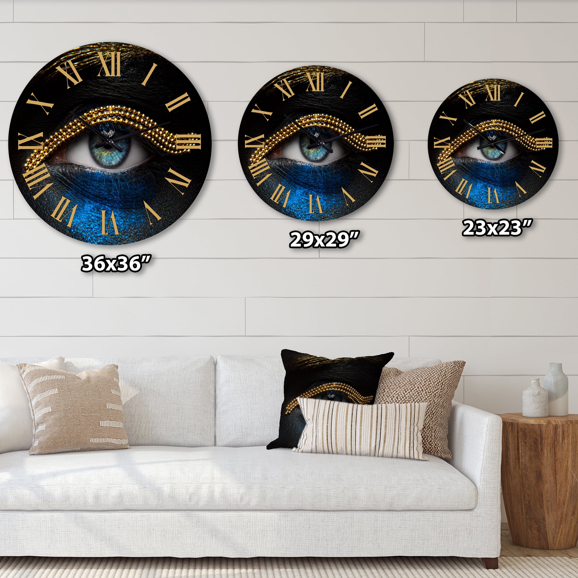 Designart 1 in Quartz Modern/Contemporary Wall Clock