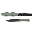 thumbnail image 1 of Accesorios M09, daga, juguete de simulación de goma, espada, arma de entrenamiento, táctica, bayoneta suave, 33cm, 1 of 8