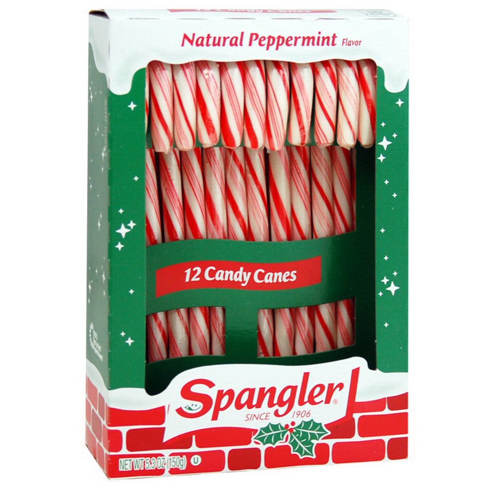 (Price/Case)Spangler 3767213 Candy Canes Peppermint 44/12Ct Walmart