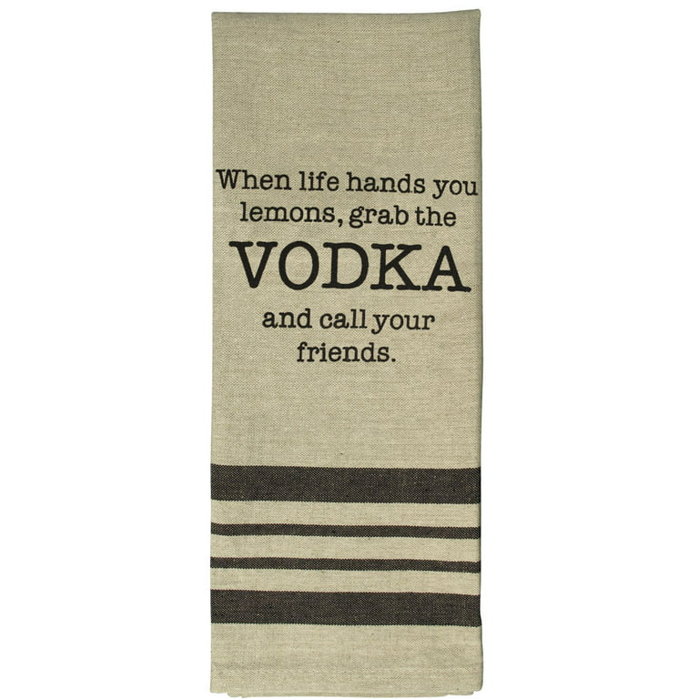 Drink When Camping Yes I Do Kitchen Towel