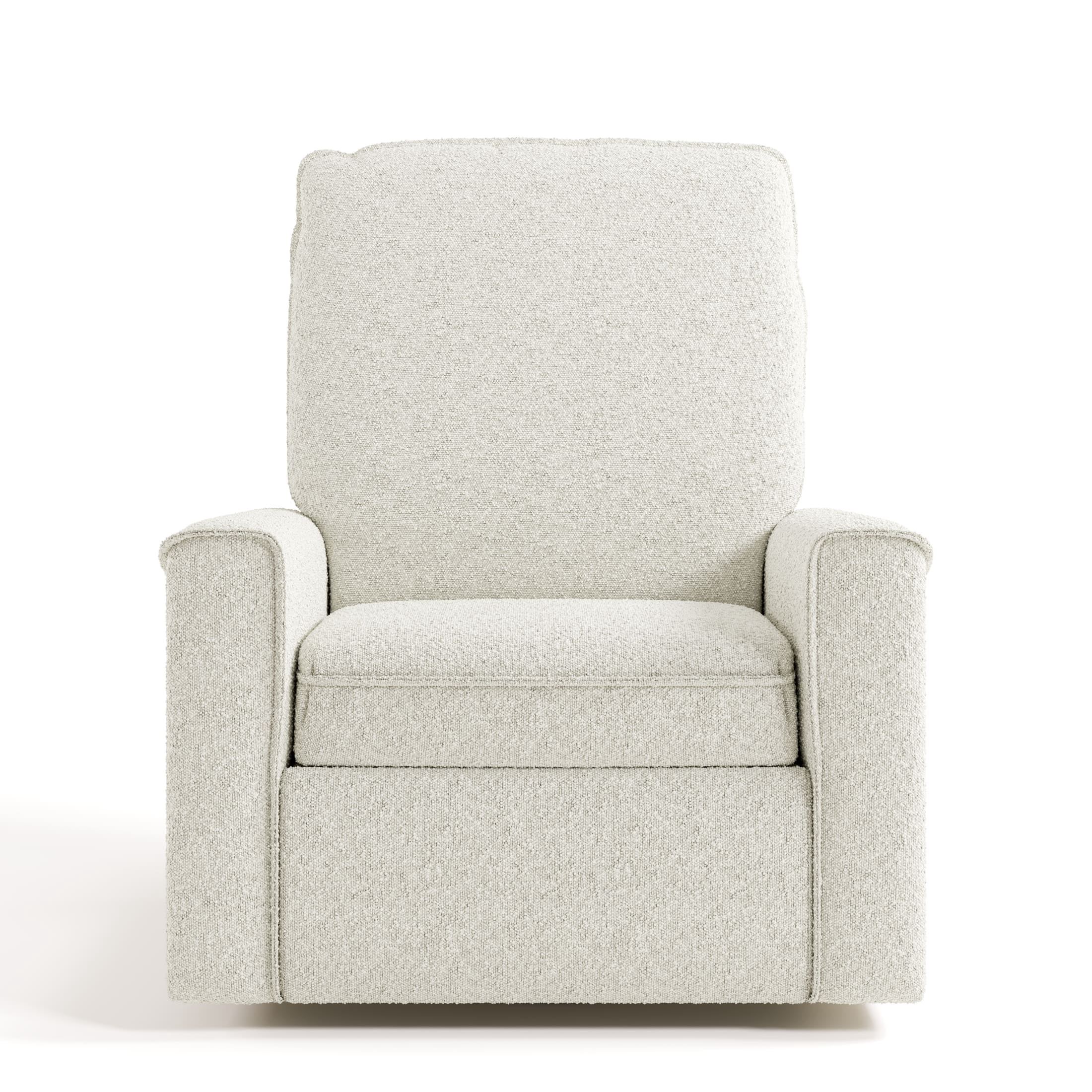 Storkcraft Santos Power Recliner - Ivory Boucle