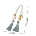 thumbnail image 3 of DELESYS Hanging Car Charm Car Mirror Hanging Accessories, Tassels Rear View Mirror Accessories Car Hanging Ornament, Cute Car Accessories for Women/Men, 3 of 6