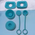 thumbnail image 4 of Tapón antiderrames de silicona para taza de agua de 6 uds (azul), 4 of 4