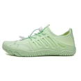 thumbnail image 3 of ChiVerve Hiking Barefoot Shoes for Women Men Breathable & Non-Slip Athletic Footwear Wide Toe Water Shoes, Designed for Walking & Running & Swimming | Green, 8 Men, 3 of 6