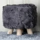 thumbnail image 1 of Funda de Taburete Redondoo Cubierta de Silla Decoración de Exterior Manualidades , Gris Profundo - 33cm tal como se describe Soledad Protector de la cubierta del taburete redondo, 1 of 6