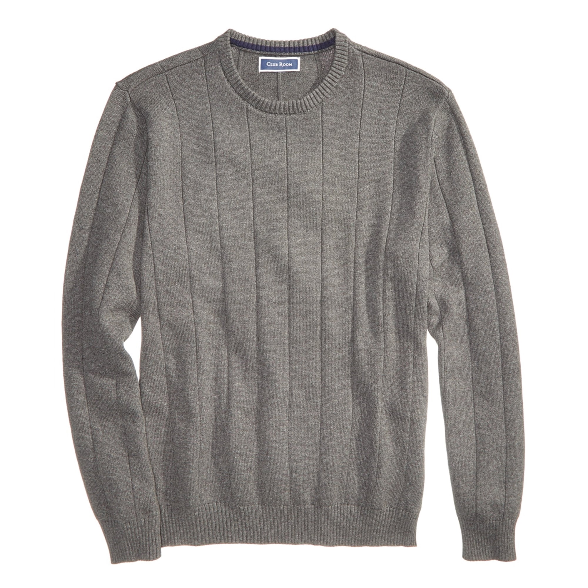 rib knit sweater mens