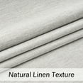 thumbnail image 3 of Top Finel Grommet Top Blackout Curtains, Grey Beige, 52" x 108", 2 Panels, 3 of 16