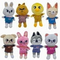 Stray Kids Plush 7.87 Inch Skzoo Plush Toy, Cartoon Anime Skz Soft