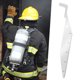 thumbnail image 1 of Herramienta de palanca de palanca de palanca multiusos para bomberos de acero inoxidable | Equipo de rescate compacto y portátil de acero para resortes | Escala de medición incorporada | Con, 1 of 5