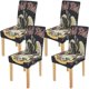 thumbnail image 1 of ABPHQTO Hell Rider Skull Stretch Funda protectora para silla Funda protectora de asiento para comedor Hotel Wedding Party Juego de 4, 1 of 4