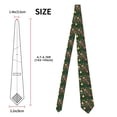 thumbnail image 4 of Rocae Christmas for Soft and Comfortable Men's Tie Necktie Wedding Business, 4 of 5