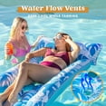 thumbnail image 3 of Tumbona inflable para piscina Sloosh, 2 paquetes XL con reposacabezas, 3 of 7
