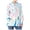 Blue, variant on Fesfesfes Women Hooded Loose Tie-Dye Printed Hoodies Pullover Casual Long Sleeve Sweatshirts Tops Clothes Sale