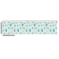 thumbnail image 3 of Ambesonne Cartoon Fabric by the Yard Upholstery, Composition of Elements, 1 Yard, Pale Blue Turquoise and Tan, 3 of 5