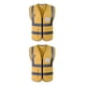 thumbnail image 2 of Jumpingount Chaleco reflectante premium Seguridad Chaleco impermeable sin mangas Amarillo XXL Type6, 2 of 6