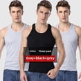 thumbnail image 1 of Camiseta sin mangas deportiva ajustada de algodón puro para hombre, camiseta de capa Base elástica ajustada de verano, ropa interior para hombre mayor, ropa para el hogar, 1 of 5