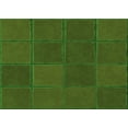 thumbnail image 1 of Ahgly Company Indoor Rectangle Patterned Dark Lime Green Area Rugs, 2' x 5', 1 of 6