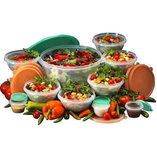 Fresh Keeper 20Piece Salad Server Food Storage Set