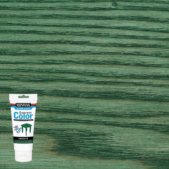 Minwax® Express Color™ Wiping Stain & Finish Emerald, 6-Oz