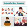 thumbnail image 3 of 120 Pcs Disposable Microphone Sanitary Windscreen,Handheld Microphone Cover,for Karaoke Recording Room,News Interview,Et, 3 of 8