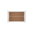 thumbnail image 4 of Furinno Shaker Wall Refrigerator Kitchen Cabinet with 2 Doors, Ready to Assemble, 24 D x 36 W x 24 H, White, 4 of 7