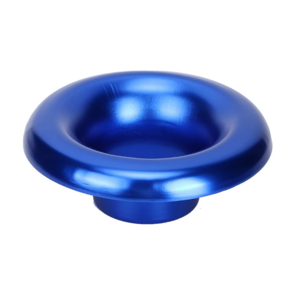 MAYUJIAA 3in Aluminum Short Ram Turbo Horn Cold Air Engine Intake Speed Flow Stack Blue QM321-60552