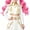 White, variant on Pop Star Stage Halloween Costumes Cosplay, Popular Singer Idol Outfit, Jacket Tank Top & Shorts for Halloween Party Dress Up