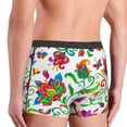 thumbnail image 3 of Goofa Paisley Printed Men's Boxer Briefs Underwear, Moisture-Wicking Underwear, Trunk,Soft and Breathable Cotton Underwear-XX-Large, 3 of 9
