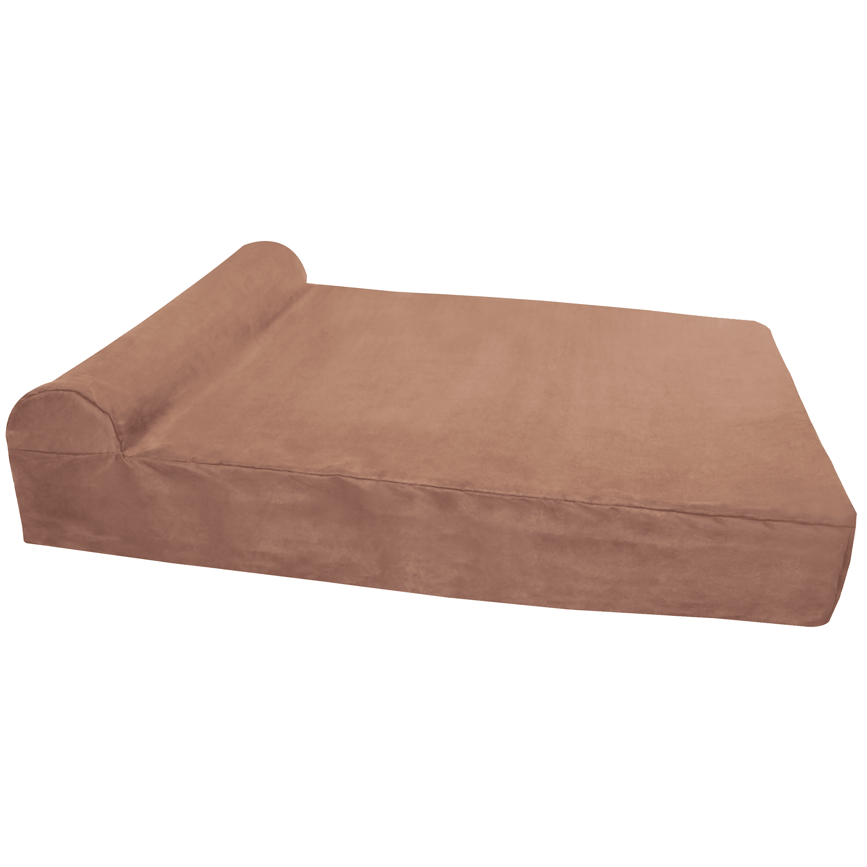 dog bed with headrest