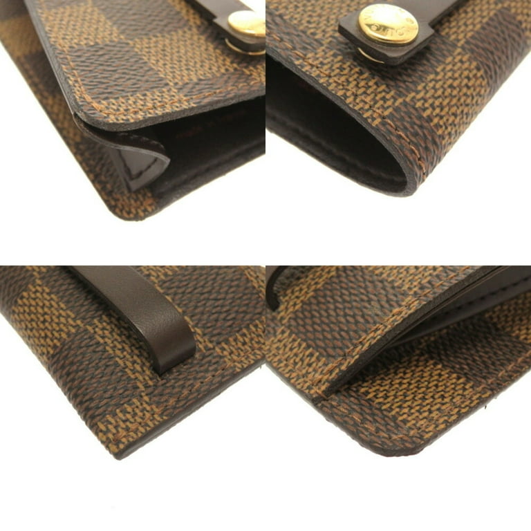 Authenticated Used Louis Vuitton Damier Clochette PM Ebene N62661