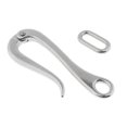 thumbnail image 1 of LOVIVER Hooks & Eye Quick Release Hooks for Boat Guard Rail Stainless Steel 147mm, 1 of 7