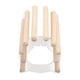 thumbnail image 1 of Casa de madera para hámster con forma de pulpo, nido minimalista para dormir de oso de seda dorada, tamaño pequeño, 1 of 14