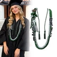 thumbnail image 1 of 2026 Graduation Class Of 2026 Grad Ribbon Handmade Double Necklace For Graduation, 1 of 9
