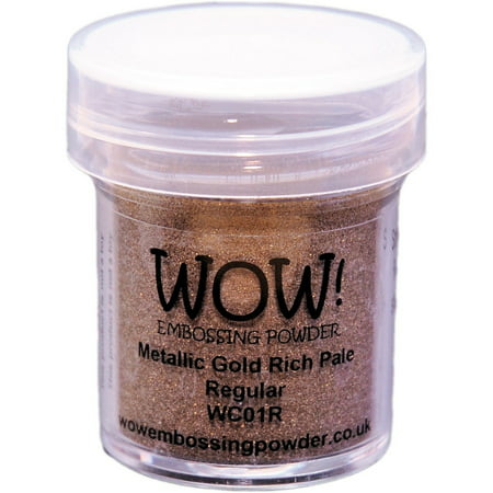 WOW! Embossing Powder 15ml-Gold Rich Pale, Embossing powder is the perfect way to add new life to your embossing projects By Wow Embossing (Best Way To Get Gold In Wow 6.2)