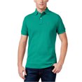 thumbnail image 1 of Tommy Hilfiger Polo de rugby de ajuste clásico para hombre, verde, XXX-Large, 1 of 1