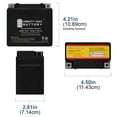 thumbnail image 2 of YTZ7S 12V 6AH Replacement Battery for Neptune YTZ7S, 2 of 6