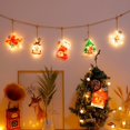 thumbnail image 3 of Luces Colgantes Navideñas LED Yinane Decorativa de Cuerda Novedosa con USB para Ventanas Interiores Puerta de Pared Dormitorio Exterior Pasa rojo, 3 of 8
