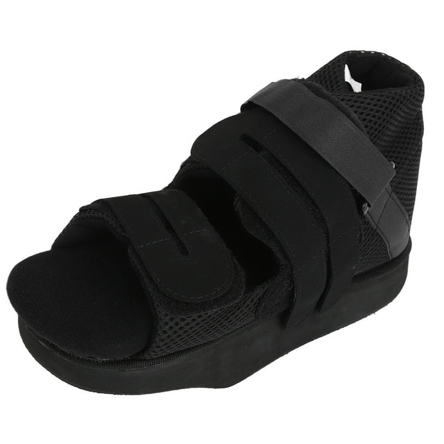 Zapato médico con punta cerrada, zapato postoperatorio de descarga Zapato médico para caminar Protección para los pies Bota fundida meticulosamente diseñada