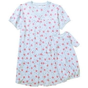 Maternity Nursing and Newborn Gown, 2-Piece Set