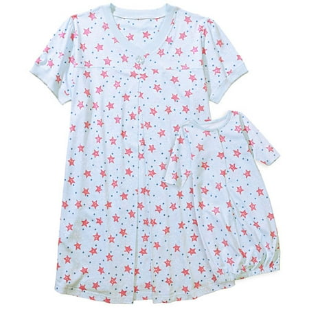 Maternity Nursing and Newborn Gown, 2-Piece Set