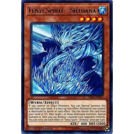 YuGiOh Rising Rampage Rare Tenyi Spirit - Shthana RIRA-EN013