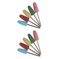 thumbnail image 2 of Destyer 5pcs/set Silicone Nail Grinding Head For Safe And Effective Manicure And Fits Most Driller Style A 2Set, 2 of 6