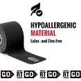 thumbnail image 5 of RockTape Go 20 Pre-Cut 10-Inch Strips Kinesiology Gentle Adhesive, Beige, 5 of 6