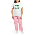 thumbnail image 4 of CafePress - Irish Nana St Patrick's Day Women's Light Pajamas - Women's Short Sleeve Print T-Shirt and Pants Light Cotton Pajama Set, 4 of 7