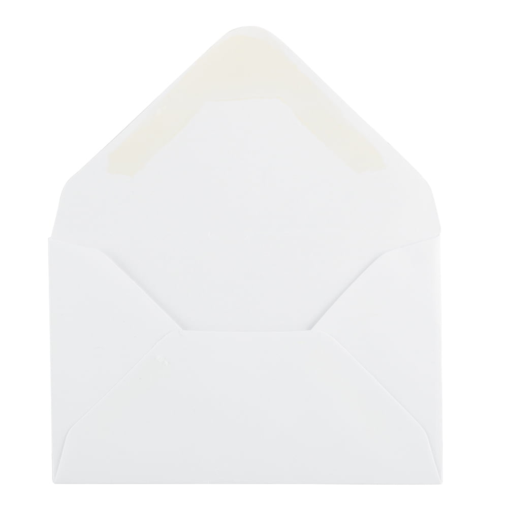 JAM Paper Mini Commercial Envelopes, 2 3/4 x 3 3/4, White, 100/Pack