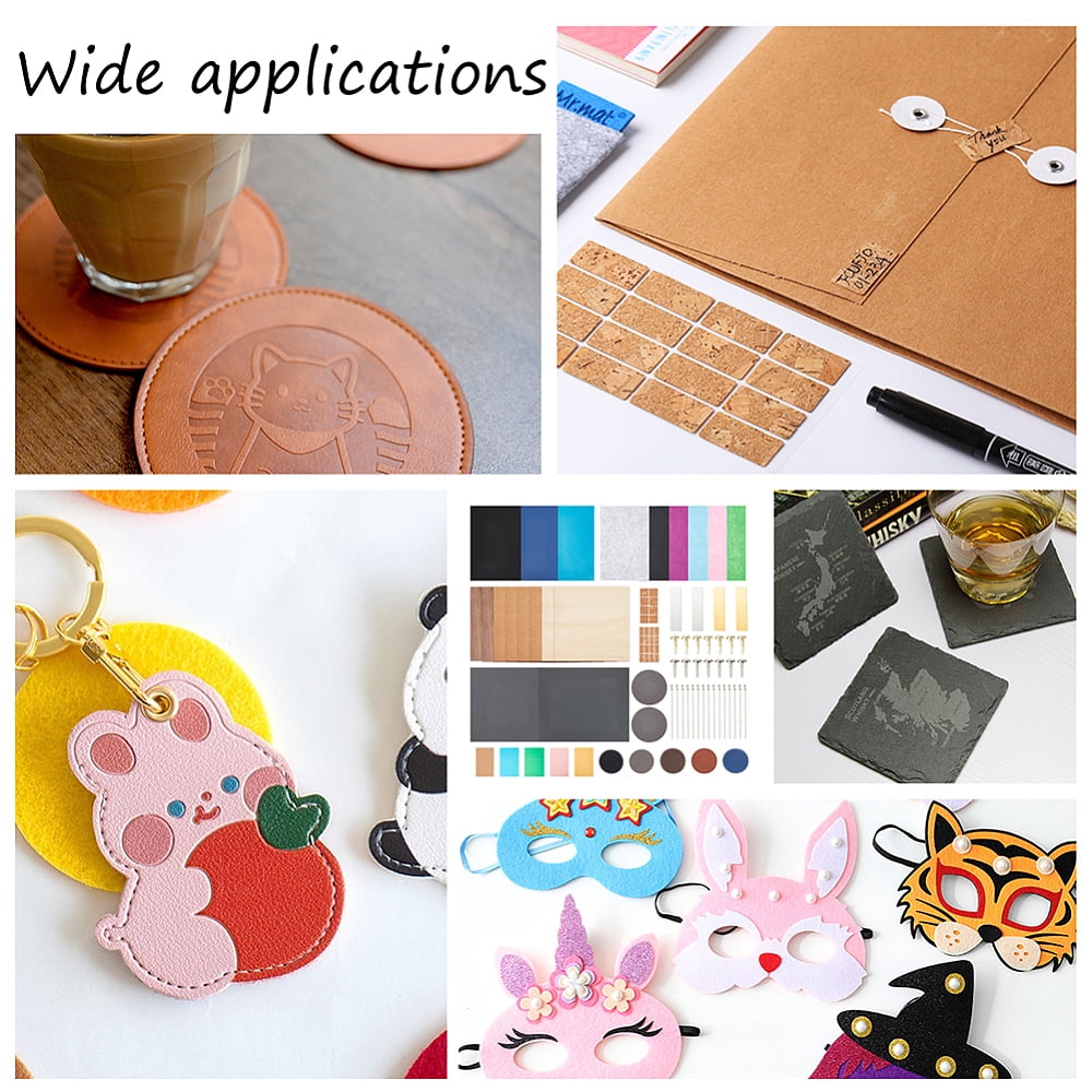 DIY Carving Making Kit Material Box 18 Kinds of DIY Materials Apply to Engravers Cutters for Crafting Cutting Decorcation Gift