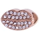 thumbnail image 1 of Charm para Pulsera LuckyLy, Dije de Beso, Acero Inoxidable y Zirconia Cúbica, Modelo Paula rosa UNITALLA, 1 of 8