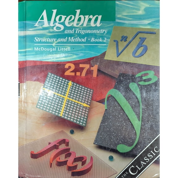Pre-Owned Algebra and Trigonometry: Structure and Method, Book 2